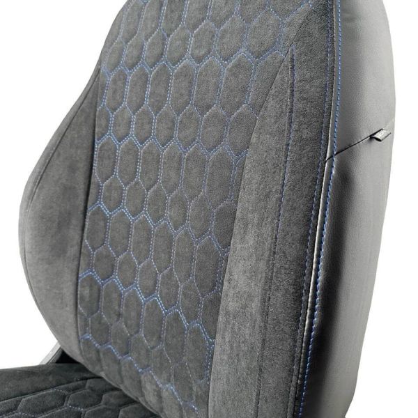 Чехлы Велюр на Renault Logan 2 / Renault Logan 2 Stepway с 2014+ Чехлы Велюр на Renault Logan 2 / Renault Logan 2 Stepway с 2014+