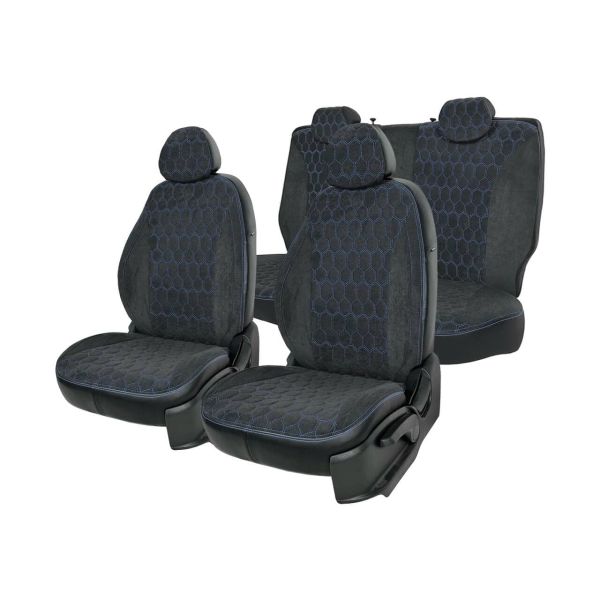 Чехлы Велюр на Renault Logan 2 / Renault Logan 2 Stepway с 2014+ Чехлы Велюр на Renault Logan 2 / Renault Logan 2 Stepway с 2014+