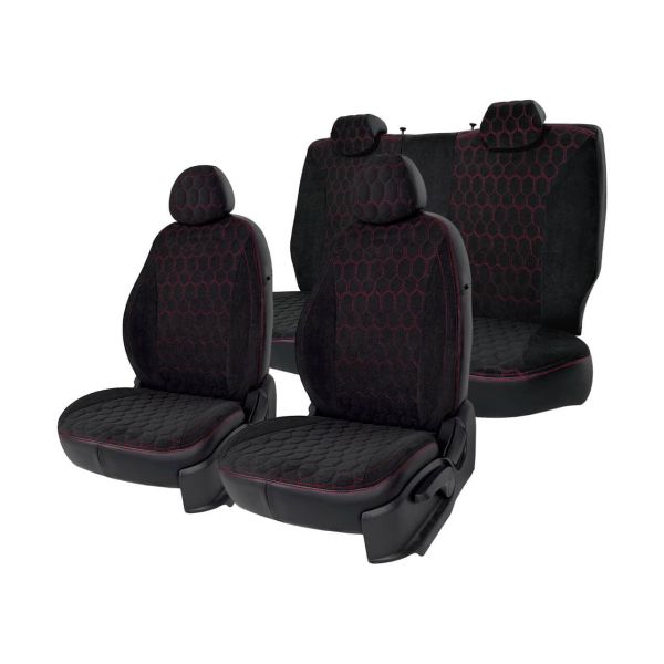 Чехлы Велюр на Renault Logan 2 / Renault Logan 2 Stepway с 2014+ Чехлы Велюр на Renault Logan 2 / Renault Logan 2 Stepway с 2014+