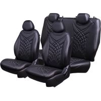 Чехлы Премиум Экокожа Байрон Президент|Жук на Skoda Octavia A7 2013-2020 г.в. Чехлы Премиум Экокожа Байрон Президент|Жук на Skoda Octavia A7 2013-2020 г.в.