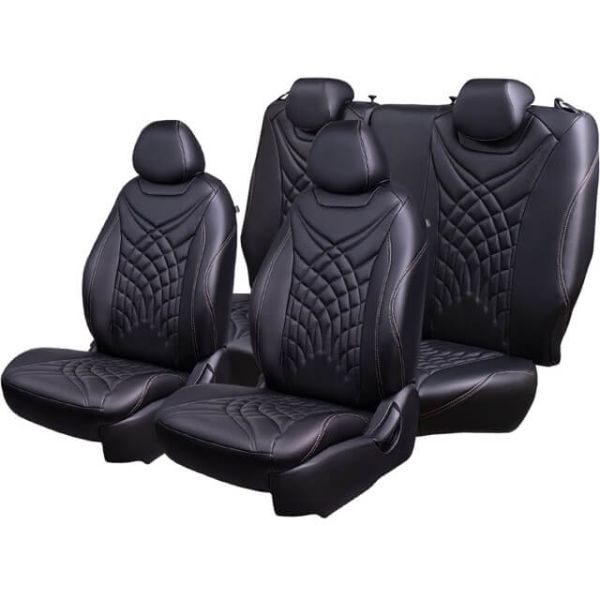 Чехлы Премиум Экокожа Байрон Президент|Жук на Skoda Octavia A7 2013-2020 г.в. Чехлы Премиум Экокожа Байрон Президент|Жук на Skoda Octavia A7 2013-2020 г.в.