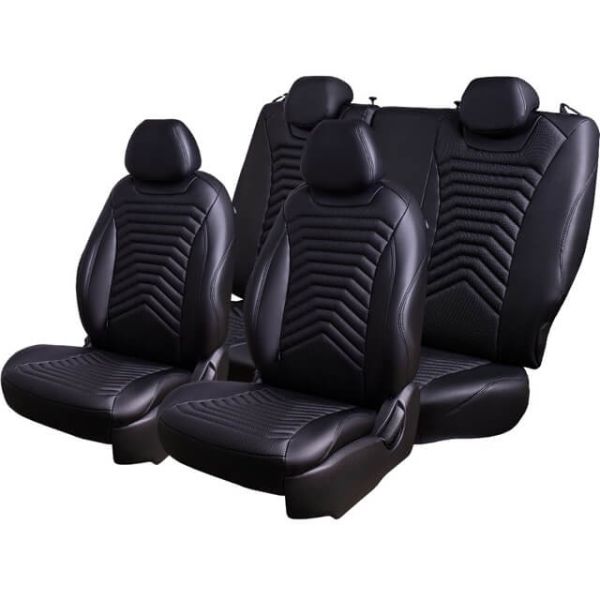 Чехлы Премиум Экокожа Байрон Президент|Жук на Skoda Octavia A7 2013-2020 г.в. Чехлы Премиум Экокожа Байрон Президент|Жук на Skoda Octavia A7 2013-2020 г.в.