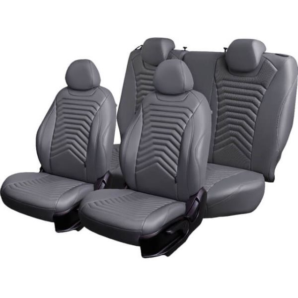 Чехлы Премиум Экокожа Байрон Президент|Жук на Skoda Octavia A7 2013-2020 г.в. Чехлы Премиум Экокожа Байрон Президент|Жук на Skoda Octavia A7 2013-2020 г.в.