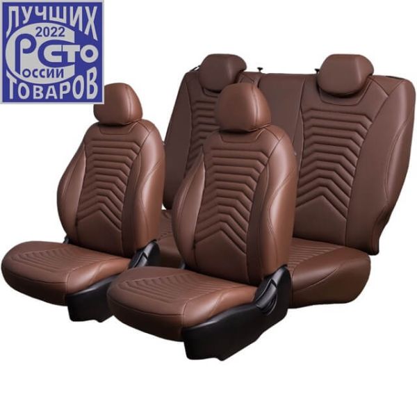 Чехлы Премиум Экокожа Байрон Президент|Жук на Skoda Octavia A7 2013-2020 г.в. Чехлы Премиум Экокожа Байрон Президент|Жук на Skoda Octavia A7 2013-2020 г.в.