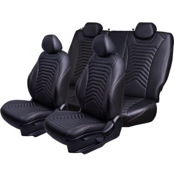 Чехлы Премиум Экокожа Байрон Президент|Жук на Skoda Octavia A7 2013-2020 г.в. Чехлы Премиум Экокожа Байрон Президент|Жук на Skoda Octavia A7 2013-2020 г.в.