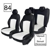 Чехлы Экокожа на Hyundai Solaris 2 c 2017+ Чехлы Экокожа на Hyundai Solaris 2 c 2017+